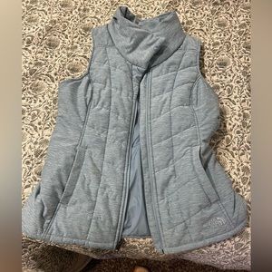 Light Blue North Face Vest
